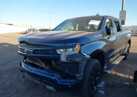 2022 Chevrolet Silverado 1500 4Wd Short Bed Rst z USA, uszkodzony, nr VIN 1GCUDEED1NZ559607